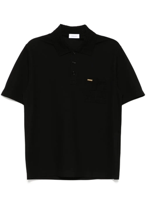 Ferragamo cotton polo shirt - Black
