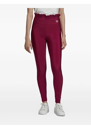 adidas ruffled leggings - Red