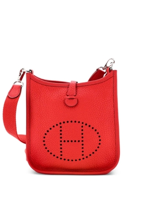 Hermès Pre-Owned Evelyne Bag Gen III Clemence TPM crossbody bag - Red
