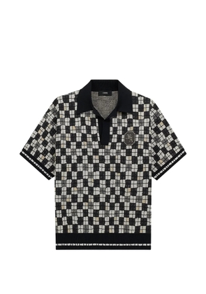 AMIRI pattern top - Black