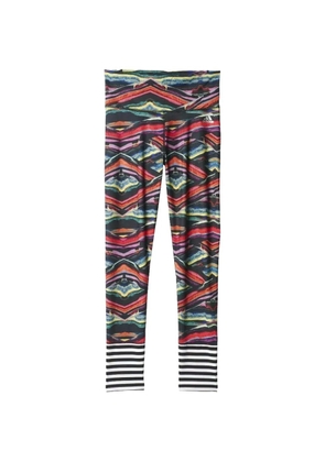 adidas logo-print leggings - Black