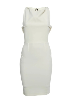 Roland Mouret cut-out mini dress - Neutrals