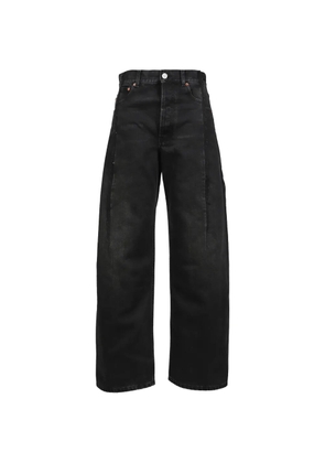 VETEMENTS seam-detail jeans - Black