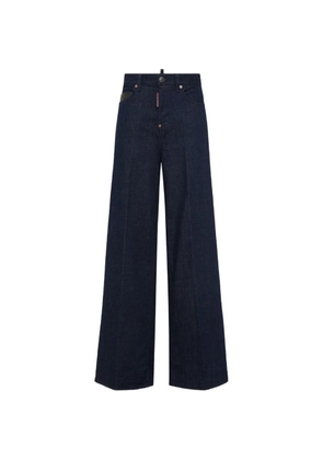 DSQUARED2 Traveller Milano wide-leg jeans - Blue