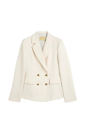 Momoni Sierra double-breasted flap-pocket jacket - Neutrals