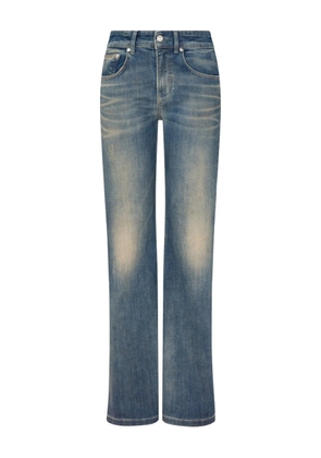 MOSCHINO JEANS five pockets flared jeans - Blue