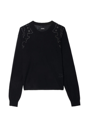 Zadig&Voltaire Swapy cashmere Sweater - Black