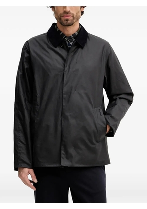 Barbour Short Lorden corduroy-collar jacket - Blue