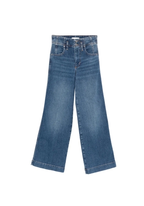 FRAME The Seamed double-button jeans - Blue