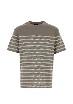 Giorgio Armani crew-neck T-shirt - Brown