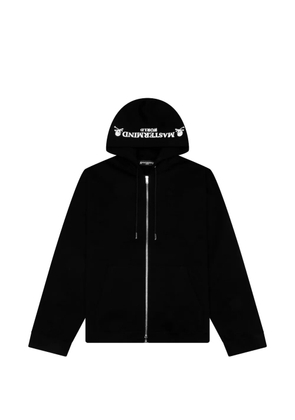 Mastermind World zip boxy hoodie - Black