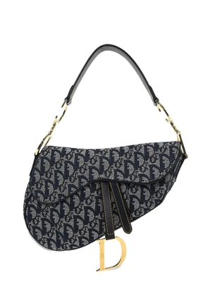 Christian Dior Pre-Owned 2002 Saddle canvas tote bag - Blue