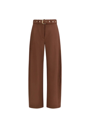 PINKO belted trousers - Brown