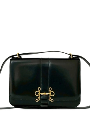 Hermès Pre-Owned 1981 Box Calf Sac Sologne 23 crossbody bag - Black