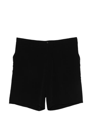 Yohji Yamamoto side-pocket shorts - Black