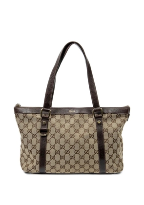 Gucci Pre-Owned small Abbey tote bag - Neutrals