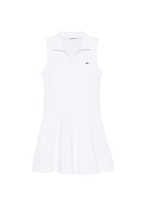 J.Lindeberg polo-collar maxi dress - White