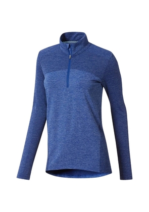 PUMA seamless quarter zip T-shirt - Blue