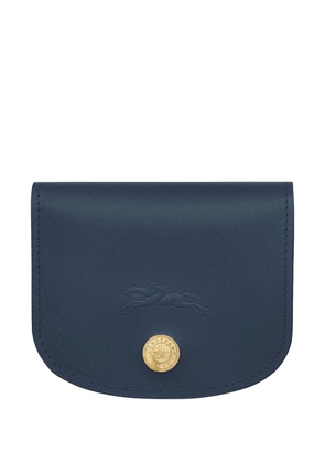 Longchamp leather cardholder - Blue
