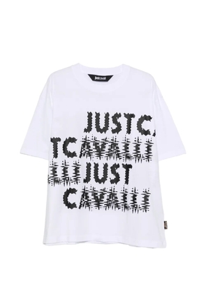 Just Cavalli graphic T-shirt - White