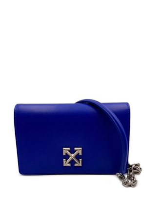 Off-White arrow-detail cross body bag - Blue