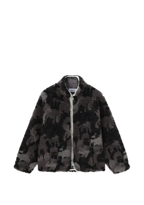 AMBUSH camouflage zip jacket - Black