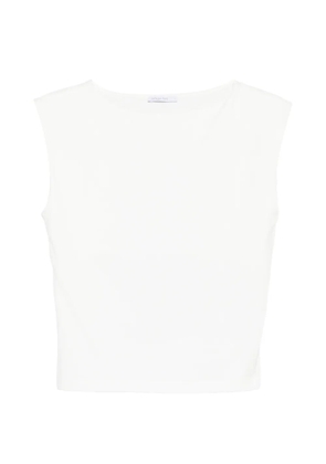 Patrizia Pepe cut-out T-shirt - White