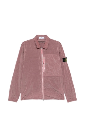 Stone Island zip pocket jacket - Red