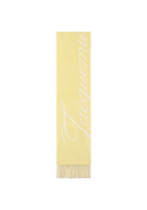 Jacquemus Atelier scarf - Yellow
