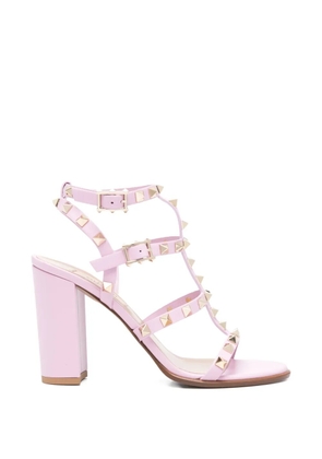 Valentino Garavani Rockstud stud strap sandals - Pink
