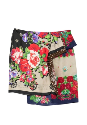 Moschino floral print skirt - Neutrals