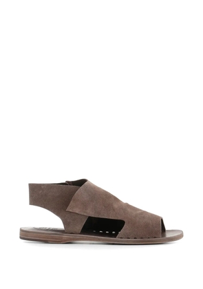 Officine Creative zip fastening sandals - Brown