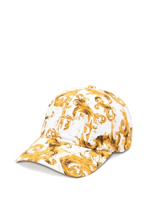 Versace Jeans Couture all-over pattern cap hat - White