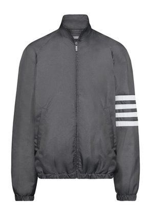 Thom Browne ripstop four-bar stripe-detail jacket - Grey