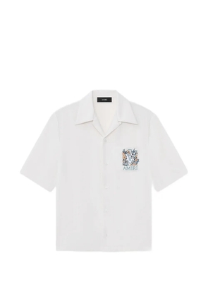 AMIRI logo-print shirt - White