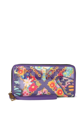 Kurt Geiger London Kensington Kurt zip-around wallet - Purple