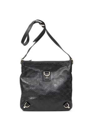 Gucci Pre-Owned Abbey leather shoulder bag - Black