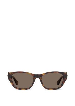 Moschino Eyewear buckle sunglasses - Brown