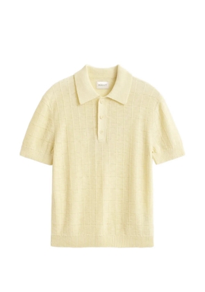 Gant textured polo shirt - Yellow