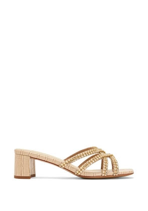 NICOLI embellished strap sandals - Neutrals