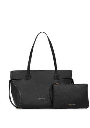GIANNI CHIARINI Violette detachable pouch tote bag - Black