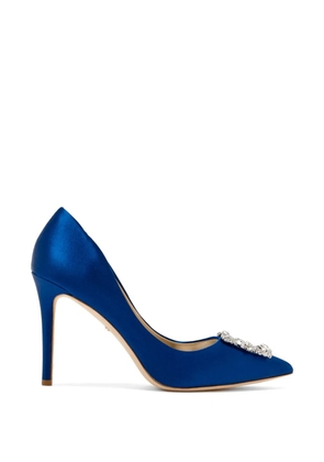 Badgley Mischka Cher crystal-embellishment pumps - Blue