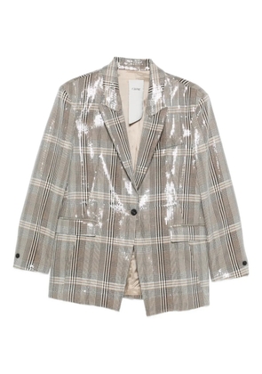 RAME sequin-embellishment blazer - Neutrals