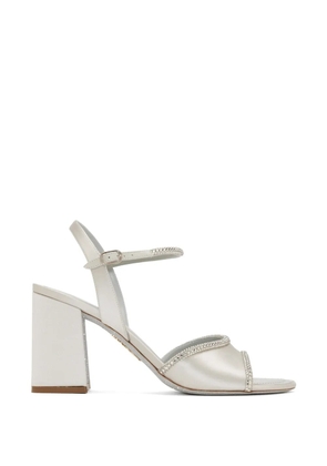 René Caovilla Margherita strass sandals - Grey