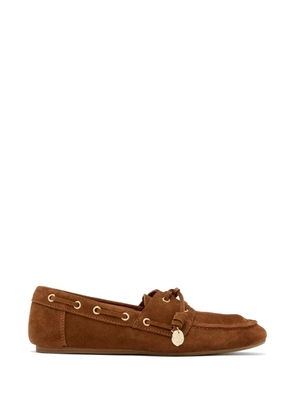 Ancient Greek Sandals Pliara suede loafers - Brown