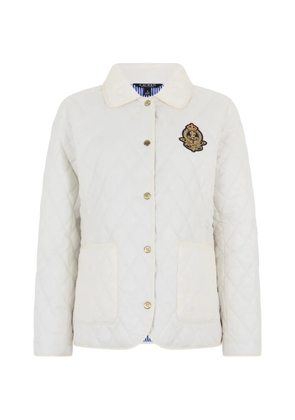 Lauren Ralph Lauren quilted crest puffer jacket - Neutrals