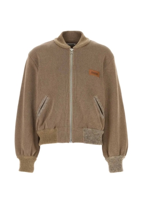 Magliano cotton blend bomber jacket - Neutrals
