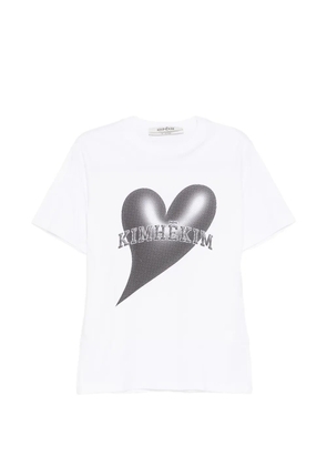 Kimhekim heart-print T-shirt - White