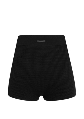 FEAR OF GOD ESSENTIALS Rib Boy shorts - Black
