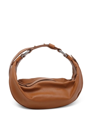 Vic Matie Abigal zip shoulder bag - Brown